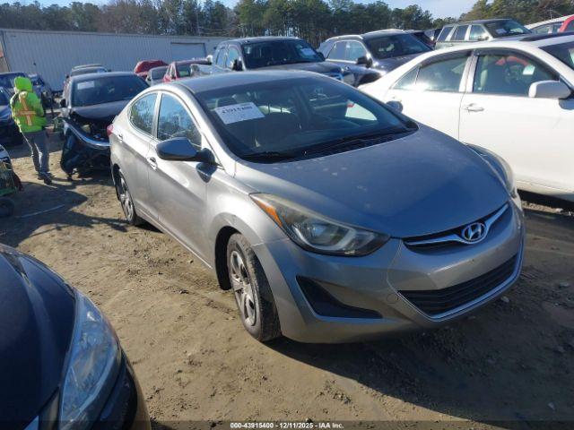  Salvage Hyundai ELANTRA