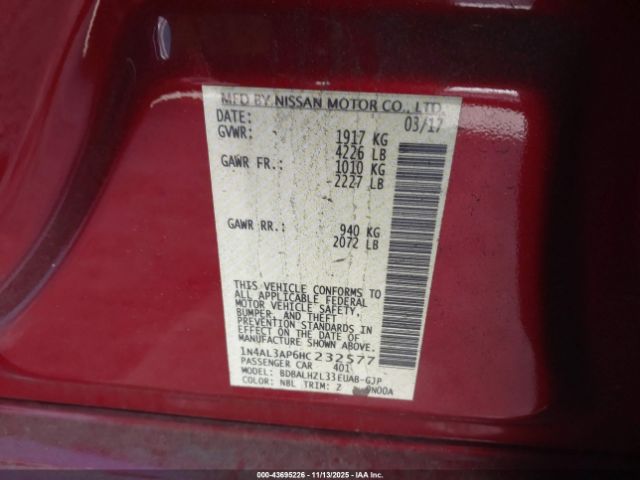 Nissan Altima 2.5 Sr Image 10