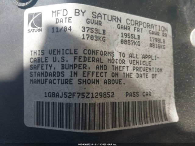 Saturn Ion 2 Image 3