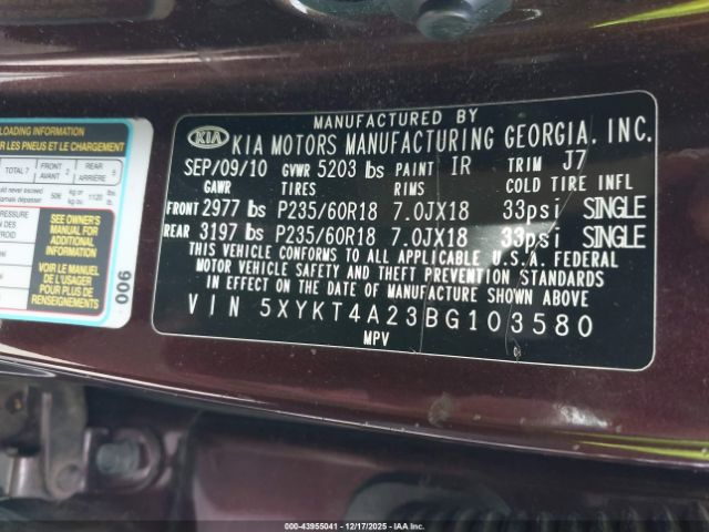 Kia Sorento Lx V6 Image 6