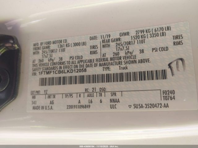 Ford F-150 Xl Image 5