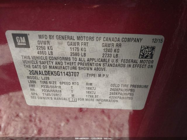 Chevrolet Equinox Ltz Image 5