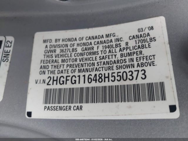 Honda Civic Lx Image 13