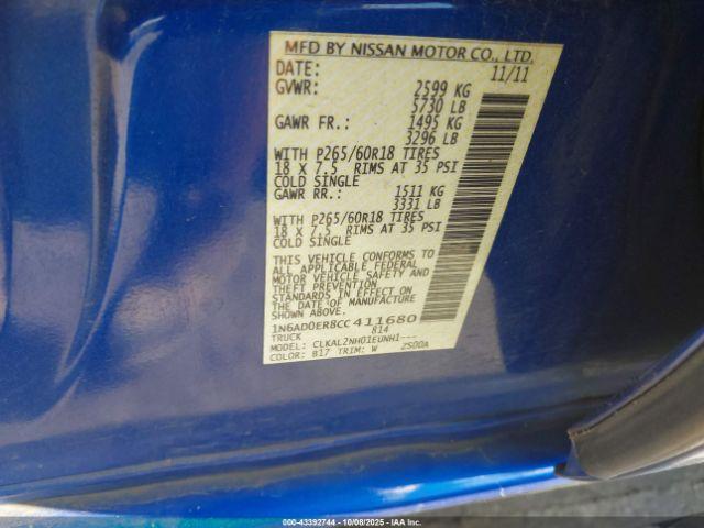 Nissan Frontier Sv Image 6