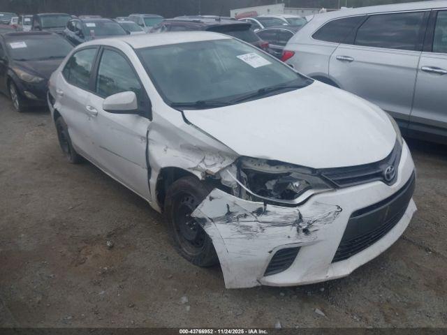  Salvage Toyota Corolla