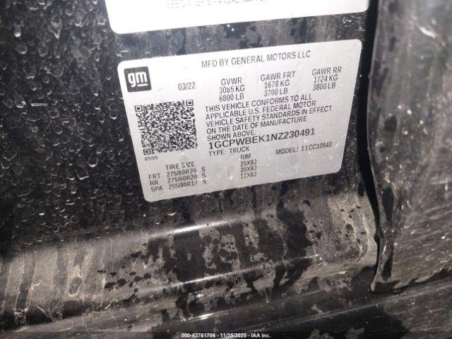 Chevrolet Silverado 1500 2wd  Short Bed Custom Image 8