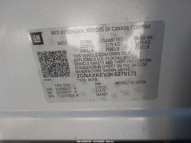 Chevrolet Equinox Lt Image 12