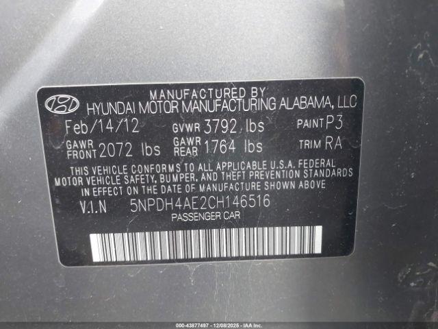 Hyundai ELANTRA Gls Image 3