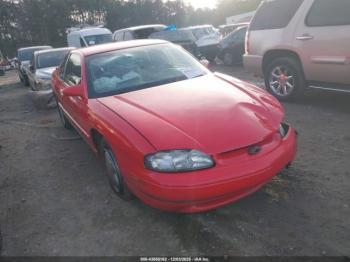  Salvage Chevrolet Monte Carlo