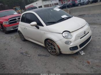  Salvage FIAT 500