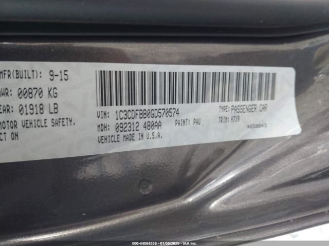 Dodge Dart Sxt Image 5