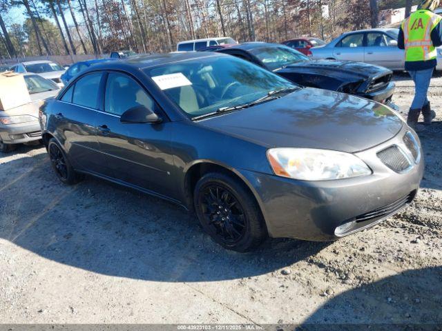  Salvage Pontiac G6