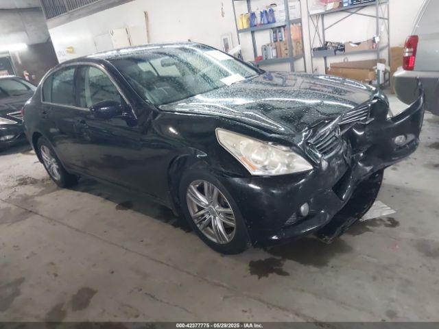  Salvage INFINITI G25x
