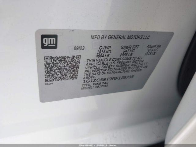 Chevrolet Malibu Fwd 1fl Image 14